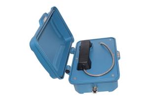 Wholesale Blue Color Outdoor Weatherproof Telephones 80 - 95db Ringing Volume For Railway from china suppliers