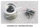Marine Oil Tank Stainless Steel 316L Sounding Injection Head C40, Oil Tank