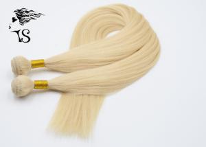 Wholesale Blonde Straight Long Colored Human Hair Extensions Ukraine Hair for Fashion Young Girls from china suppliers