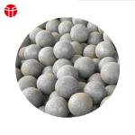 20mm 30mm Forged Solid Carbon Steel Ball , Cement Mill Grinding Balls For Silica