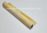 Aluminium Tile Corner Trim , Bathroom PVC Corner Beading For Tiles Anti