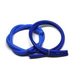 5.5mm Car Cooling Hoses 28mm ID Flexible Braided Black Silicone Heater Hose