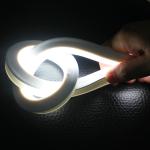 New 12v white silicone flexible neon-flex led rope lightings square 16x16mm anti