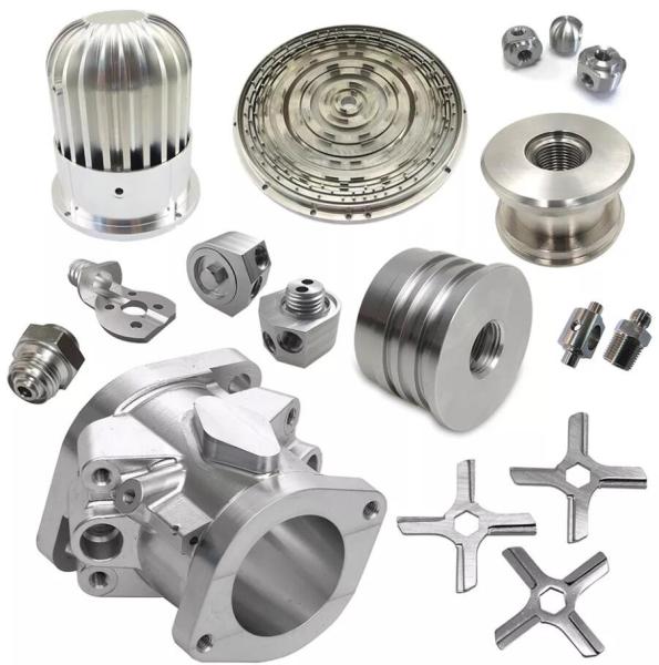 6061 Metal 5 Axis Mill Turn Service Precision Aviation Cnc Machining Parts
