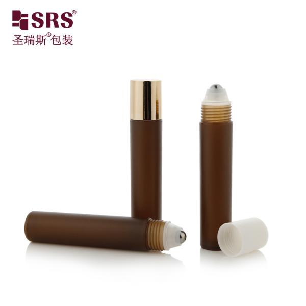 RPP-20ML Glossy Matte Finished In Mold Economical Injection Custom Color PP PCR Eco-friendly Rolll-On Design Leak Proof Bottle