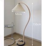 ins pleated retro wood floor lamp decoration vintage floor lamps living room