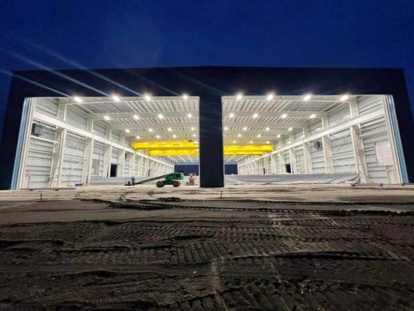 Modern Prefab Metal Building Construction Prefabricated Steel Structure Aircraft