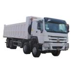 Low Fuel Consumption Heavy Duty HOWO 8x4 Dump Truck Euro Two 251 - 350hp