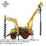 Street Light Pole Erection Machine Crane Machine For Municipal Engineering