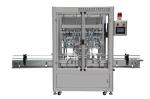 AFLS HMI Piston Liquid Filling Machine Cream Stainless Steel 8 Head 3KW
