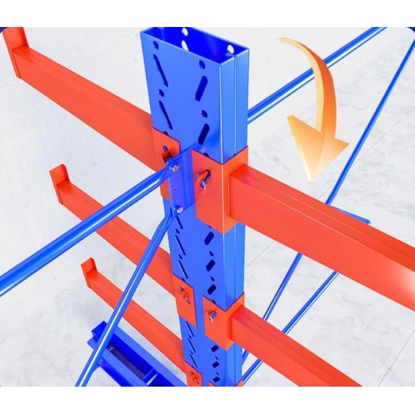 Heavy Duty Adjustable Cantilever Racking System for Long and Oversized Materials Storage