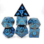 Devil's Eye role-playing metal multifaceted dice set TRPG COC DND
