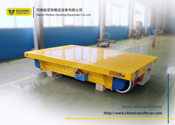 Cable Drum Electric Remote Control Ladle Transfer Car High Temperature