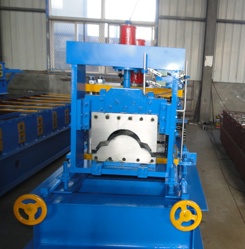 Wholesale Ridge Steel Sheet Roll Forming Machine ISO Hydraulic Cutting from china suppliers