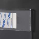 4 X 6 Inches Acrylic Photo Frame Wall Mounted Picture Frame With 3M Sticker On