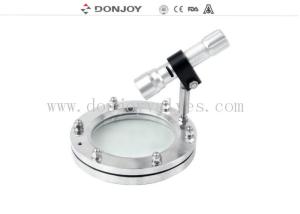 Wholesale CNC Lathe Ss304 DN200 Flange Sight Glass Welded Clamped from china suppliers