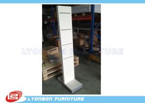 Wholesale White Wooden Display Racks Customize For Shop , Exhibit Display Stands from china suppliers