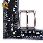 Wenzhou KML Custom fashion new design 35mm mens metal bag pin belt buckle with