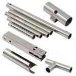 1.8mm Round CNC Steel Pipe Stainless Steel Laser Tube Cutting Service Powder