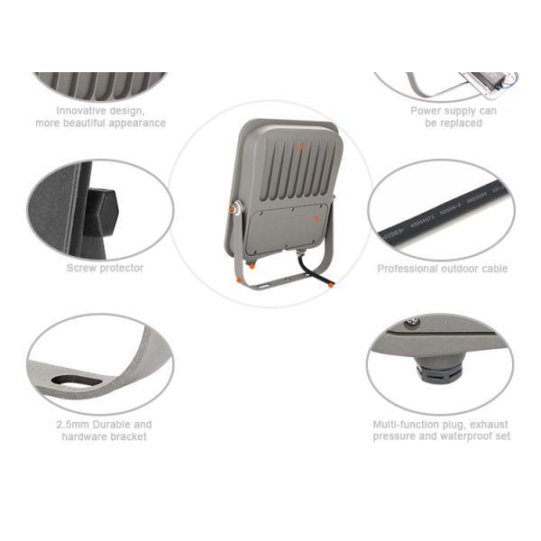 Tampered Glass 200w LED Flood Light