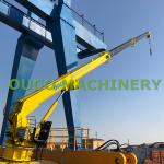 Fixed Marine Hydraulic 10m/Min 20m Telescopic Boom Crane