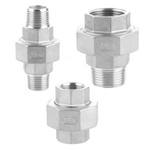Wholesale Female Connection Stainless Steel 304 Cast Pipe Fitting Union 3/4&quot; NPT x 3/4&quot; NPT Adapter from china suppliers