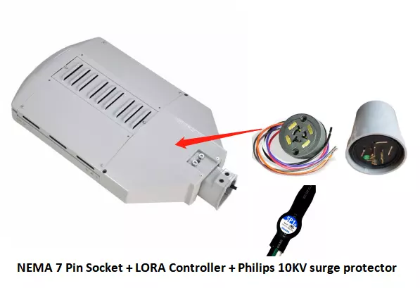 IP66 200w Modular LED Street Light highway street light led replacing existing 70-400 watt HPS / MH luminaires