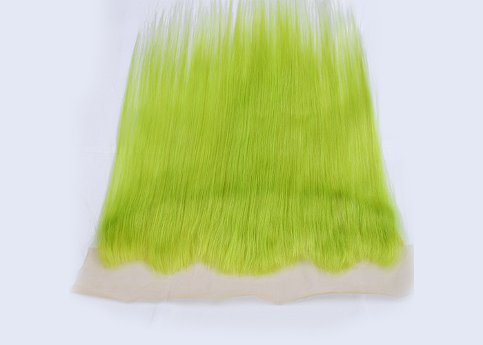 Full Cuticle Human Hair Lace Closure Straight For Salon Lace Size 4" X13"
