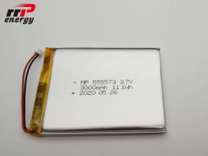 Wholesale MSDS UN38.3 CE CB 3.7V 3000mAh Lithium Ion Polymer Rechargeable Battery from china suppliers
