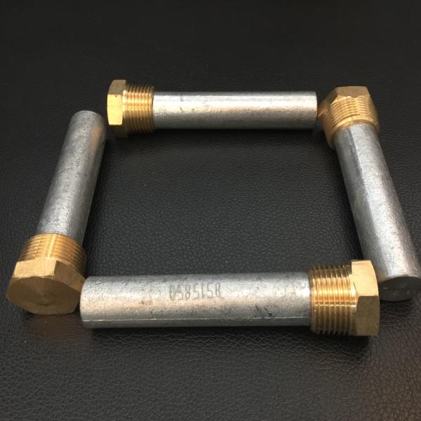 E0 E1 E2 E3 E4 Zinc Anode Rod Copper Plug NPT1/4" 3/4" Crusader Engine Parts