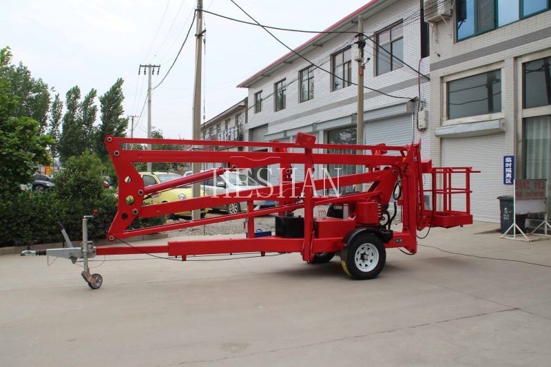 16m Diesel Hydraulic Articulated Towable Boom Lift 200kg Load Capacity