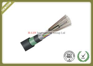 Wholesale Outdoor Buried Loose Tube Armored Fiber Optic Cable With PE Inner And Outer Jacket from china suppliers