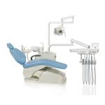 D302 Mounted Dental Chair Unit Exam Equipment 4 Hole 2 Hole