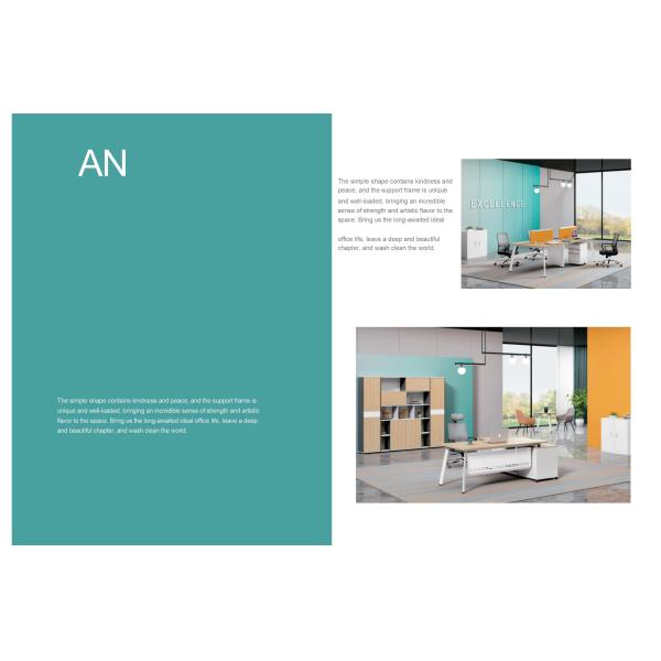 Modern Design Commercial Manager Office Desk 2000 Lbs Weight Capacity Suitable for Commercial