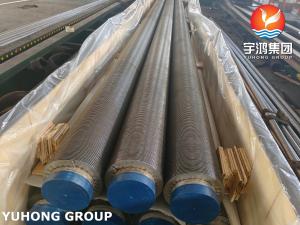 Wholesale HFW Fin Tube ASTM A312 TP347H Stainless Steel Spiral Fin tube For Economizer from china suppliers