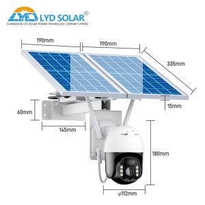 Wholesale IR 4G CCTV Solar Wifi Security Camera 20m 3.6mm Lens from china suppliers