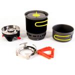 Camping Pots and Pans Outdoor Gas Stove for Picnic Heat Collectors Cookers