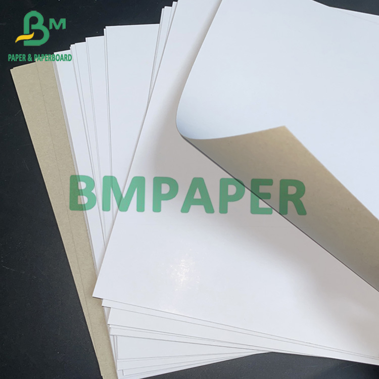 C1S Grey Back Paper Board 350gsm 450gsm 22 X 26 Inch Mark Every Mark Every 100 / 200 Sheets