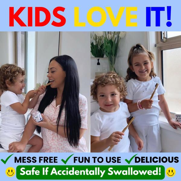 Berry Flavor 62 Tablets Toothpaste Tabs With Nano Hydroxyapatite For Remineralizes Teeth