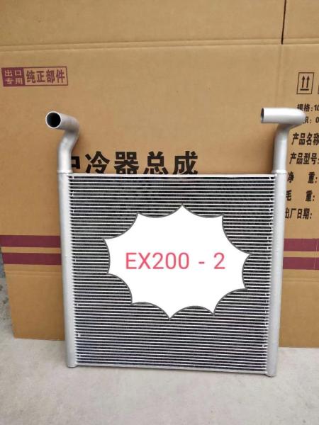 EX200-2/EX200-3 Hitachi Excavator Spare Parts , 300KG Hydraulic Oil Radiator