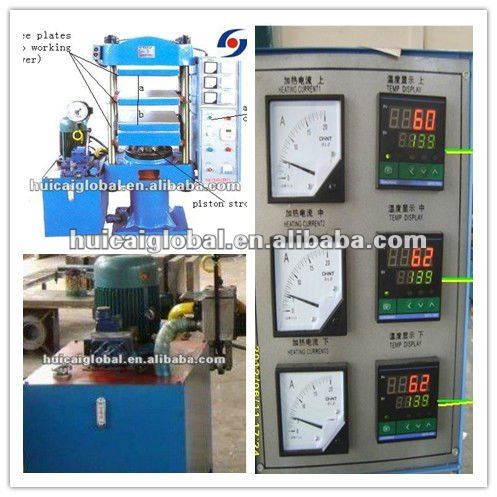 Plate Vulcanizing Press Silicone Wristband Making Machine for High Cost Efficiency