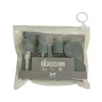 Personalized Logo Option 6 Piece Skincare Travel Bottle Set for Washing Package
