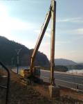Car Excavator Long Boom For PC Excavator 65 Foot Hitachi Long Arm