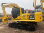 PC220 Used Komatsu Excavator 23 Tons 1 Cubic Meters For Any Construction Project