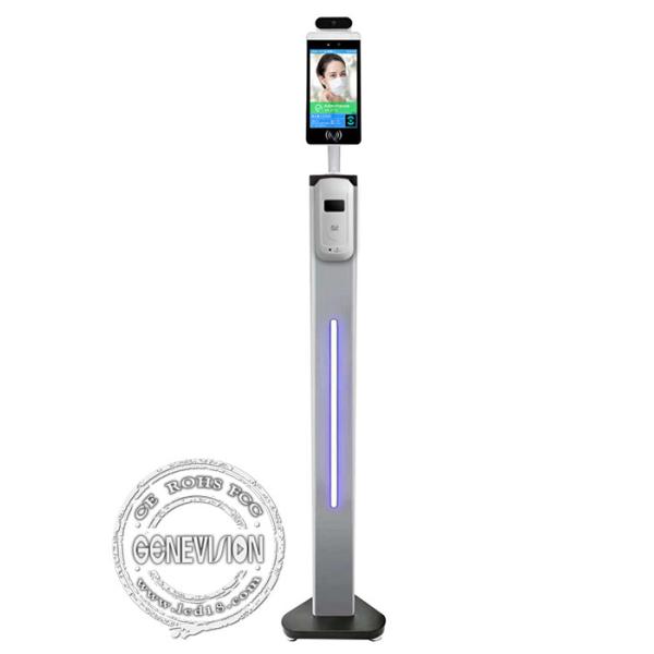 Hospital Smart Pass Access Control System Facial Recognition Thermometer 1000ml