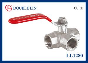 Wholesale ISO228 Thread 16 Bar Female 3 Way Brass Valve from china suppliers