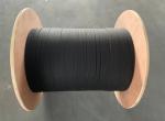 Fiber optic indoor cable Black Jacket FTTH drop cable with G657A1 fiber for