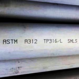 Wholesale ASTM A312 316/L SMLS PIPE 3&quot; SCH10S Seamless Stainless Steel Pipe from china suppliers