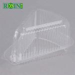 Triangular PET Plastic Bakery Packaging Cake Packaging Plastic Box Transparent
