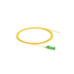 0.9mm Simplex Fiber Optic Pigtail E2000 APC Singlemode Jumper LSZH PVC